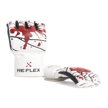 Перчатки MMA RE:FLEX MG-1700 кожанные L Белый (00045070)