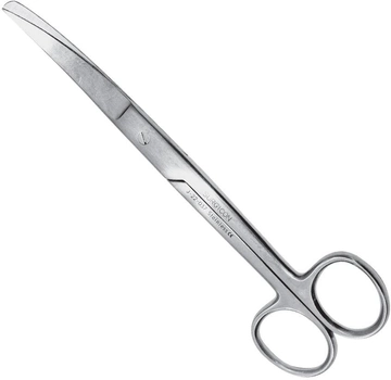 Ножницы хирургические Surgicon 18.5 см острый/тупой/изогнутые (2000988941232)
