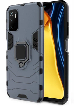 Протиударний чохол Xiaomi Poco M3 Pro 5G (підставка кільце) Graphite (22740-40)