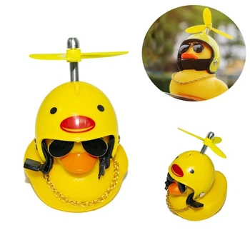 Уточка в шлеме в машину Red Broken Duck (Шолом Качечка) качка у шоломі (VS7004894)