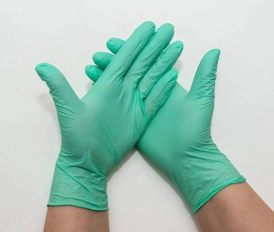 Перчатки Нитриловые Неопудренные UNEX Зеленые XS (100шт)