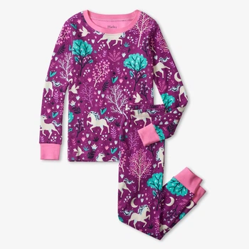 Піжама Hatley Enchanted Forest 5A малиновий 110см (F21EFK204O)