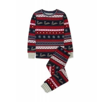 Піжама Hatley Fair Isle Bunnies 4A т.синій/червоний104см (F20BFK204O)
