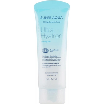 Пилинг-гель для очищения кожи с гиалуроновой кислотой Missha Super Aqua Ultra Hyalron Peeling Gel 100 мл (8809643520126)