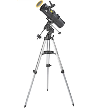 Телескоп Bresser Spica 130/1000 EQ3 Carbon з сонячним фільтром і адаптером для смартфона (4630100)
