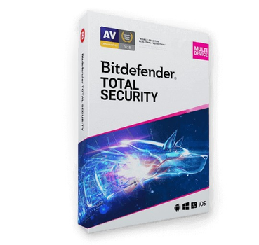 Антивирус Bitdefender Total Security - 5 устройств | Подписка на 1 год | Код активации ПК по электронной почте