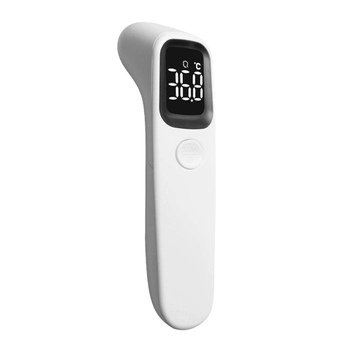 Бесконтактный инфракрасный термометр медицинский для тела AMS AET-R1D1 Одобрен МОЗ + батарейки + украинская инструкция