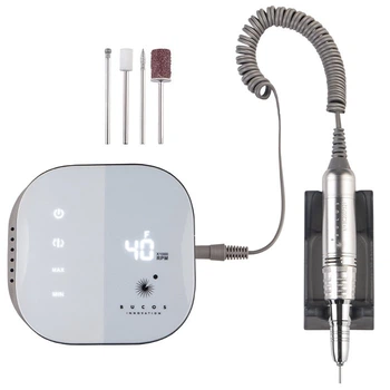 Фрезер для манікюру Bucos Nail Drill X1 PRO ICE BLUE 65 Ват, 40 000 об./мін.