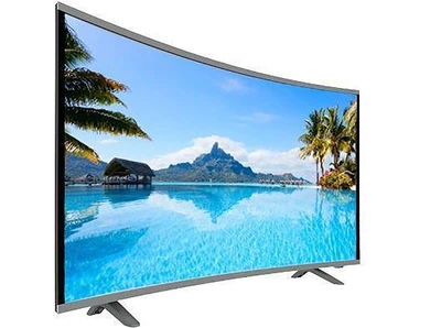 Телевизор Comer 50" Smart изогнутый Android 7.1/ 1/4/ 4k UHD Черно-серый (par_TV 50" IZOG)