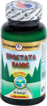 Натуральная добавка Healthyway Production Простата Плюс 30 капсул (616659001147)