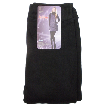 Колготки на хутрі термо Jujube 588 XL-XXL чорні