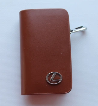 Ключница для авто KeyHolder LEXUS Коричневая
