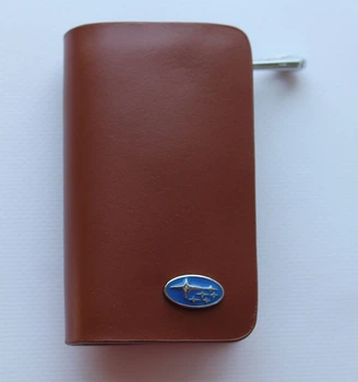 Ключница для авто KeyHolder SUBARU Коричневая