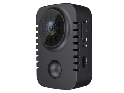 Мини камера BauTech MD29 HD 1080P с датчиком движения ночным виденьем и записью на карту памяти Черный (1010-487-00)