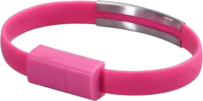 Кабель ExtraDigital Type C to USB браслет 0.2 м Розовый (KBU1780)
