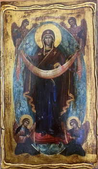 Ікона під старовину Покрови Пресвятої Богородиці 1785