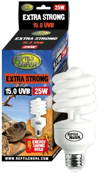 Люмінесцентна лампа Reptile Nova UVB-25W-15.0 EXTRASTRONG (RNUVB-25-15)