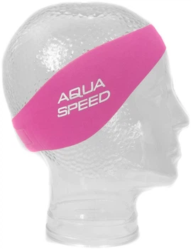 Пов'язка для плавання Aqua Speed Neoprene Earband 55 - 60 см 6179 Рожева (179-03)