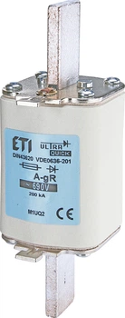 Запобіжник ETI M1UQ2 250A 690V gR 200kA 4723219 (надшвидкий)