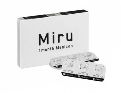 Контактні лінзи Menicon MIRU 1 Month - 3 шт