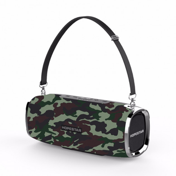 Портативная беспроводная колонка Bluetooth Hopestar A6 / 5058 с ремешком 35W Камуфляжная (par_A 6 5058)