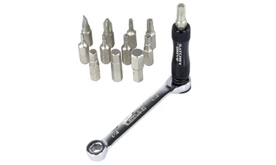Мультитул Lezyne RATCHET DRIVE Черный/Серый Y13