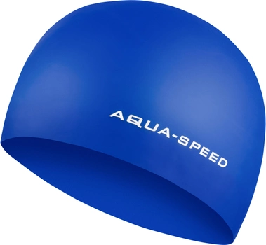 Шапка для плавания Aquaspeed 3D CAP 5753 Синяя (5908217657534)