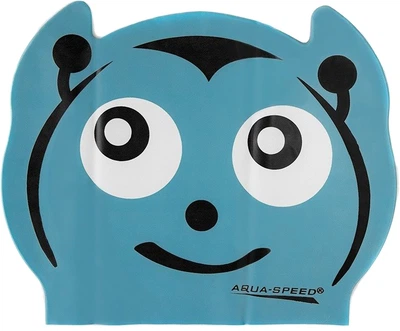 Шапка для плавания Aquaspeed ZOO UFO LATEX 5766 Синий нло (5908217657664)