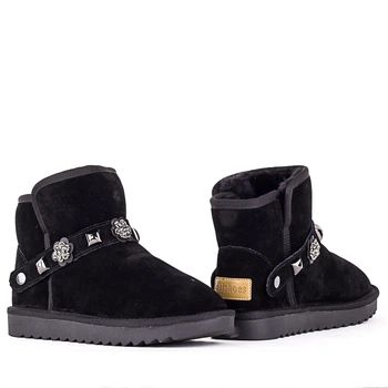 Женские угги AllShoes 07-104 36 черные