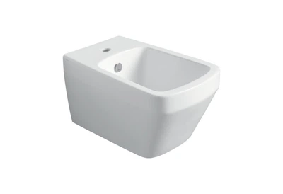BB19/F87(F85) (WHITE) Біде BB 19 підвісне, біле+Комплект кріплень F87(F85) до BB18/BB19 SIMAS ІТАЛІЯ (BB19/F87(F85) (WHITE))