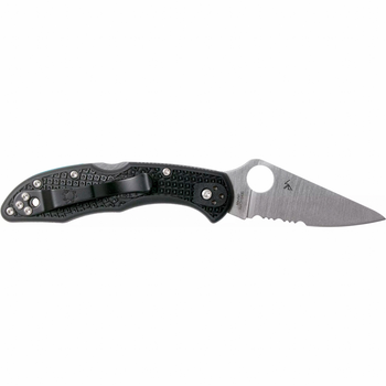 Нож Spyderco Delica 4 Lightweight Thin Blue Line (C11FPSBKBL)