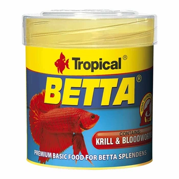 Сухой корм для петушков в хлопьях Betta TROPICAL 50 мл - 15 гр Tropical BGL-TL-42