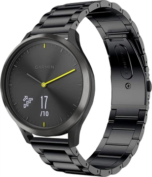 Металевий браслет Shape для Garmin Vivomove HR Black (25291-2B)