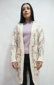 Кардиган PIMKIE LARASH M-L білий+сріблястий 201006