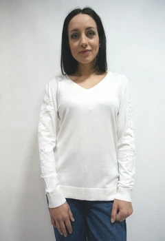 Пуловер ALBA MODA 34642/5 36 белый 181117