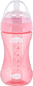 Дитяча антиколькова пляшечка для годування Nuvita Mimic Cool 250 мл Рожева (NV6032PINK)