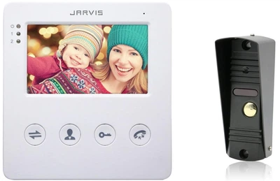 Відеодомофон з записом фото\відео по руху Jarvis JS-4WKit (комплект)