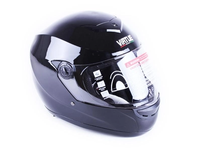Шлем закрытый мотоциклетный VIRTUE MD-101B size M черный