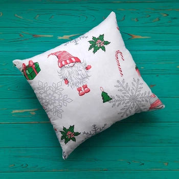 Подушка Baby Textile Новорічна 35х35 см 36952529 Молочний