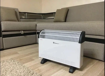 Конвекторный радиатор обогреватель Domotec MS-5904, 2000 Вт, для дома и офиса, Белый