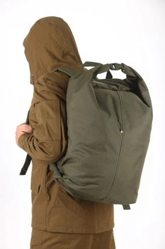 Тактическая транспортная сумка-баул, мешок армейский Melgo на 45 л Олива из Oxford 600 Flat