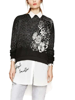 Свитшот Desigual 73S2YA2 S (79369S) Черный