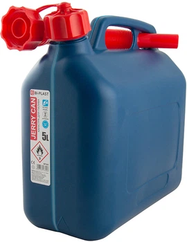 Канистра пластиковая с лейкой Bi-Plast 5 л (BP-305)