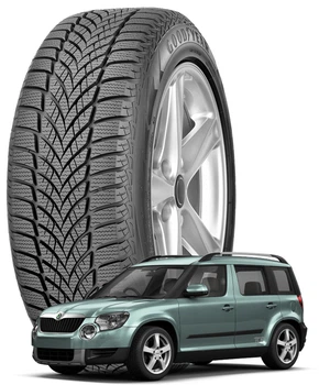 GoodYear UltraGrip Ice 2 225/50 R17 98T XL - Шины Skoda Yeti I 2009 - 2018