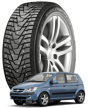 Hankook Winter i*Pike RS2 W429 175/65 R14 86T XL шип - Шины Hyundai Getz 2002 - 2010
