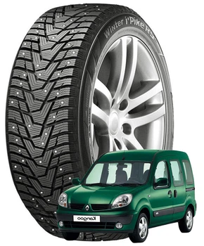 Hankook Winter i*Pike RS2 W429 175/70 R14 88T XL шип - Шины Renault Kangoo I 1997 - 2009