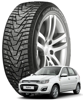 Hankook Winter i*Pike RS2 W429 175/65 R14 86T XL шип - Шины Lada Kalina, Granta 2004 -