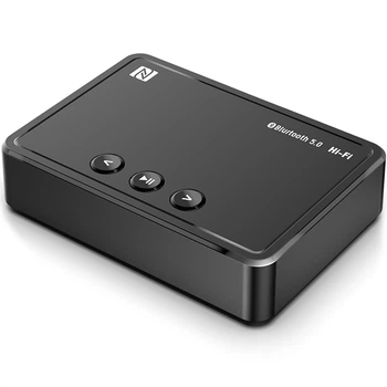 Аудіо приймач Bluetooth 5.0 з NFC U&P M10 Black (HG-M10-BK)
