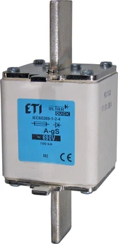 Запобіжник ETI M2UQ 500A 690V gS 100kA 4724233 (надшвидкий)