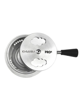 Стабілізатор жару для кальяну (калауд) Khmara Pro Gloss v.2 сріблястий глянцевий